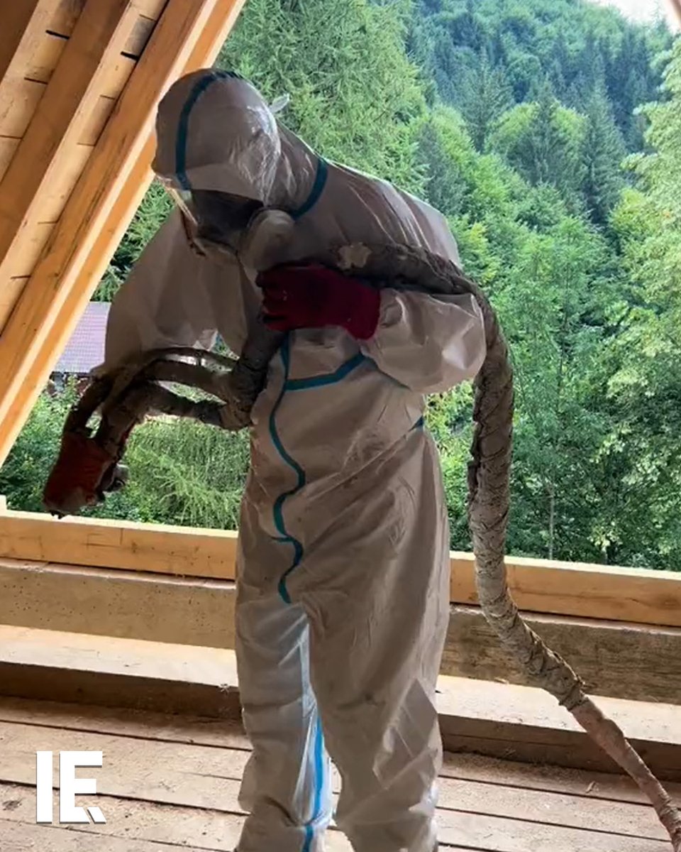 Insulation is a money-saving way to keep your home warmer in winter. But it can be expensive, and incredibly convoluted to instal. But now there's the potential of instant insulation in a spray can. 📹: none222279 / TT
