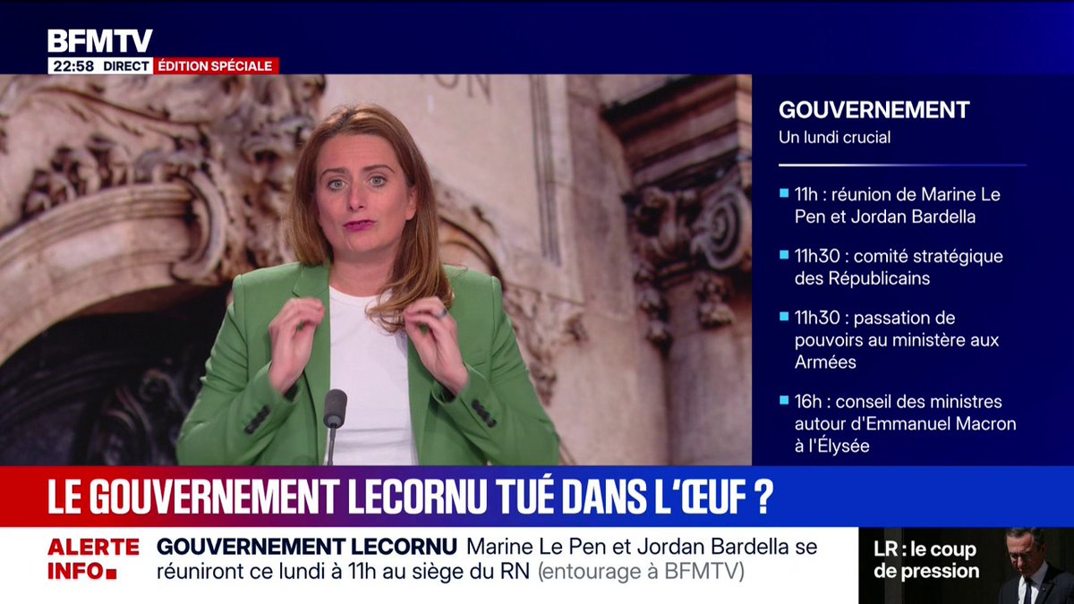 Gouvernement de Sébastien Lecornu: "Tout cela est désastreux pour la France", déclare Marine Tondelier, secrétaire nationale des Écologistes
