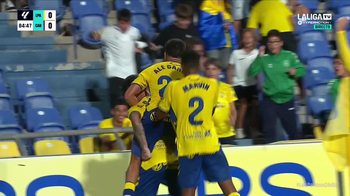 UN GOL PARA SOรAR. LA UD LAS PALMAS SE METE EN PUESTOS DE PLAYOFF DE ASCENSO ๐๐ #LALIGAHYPERMOTION