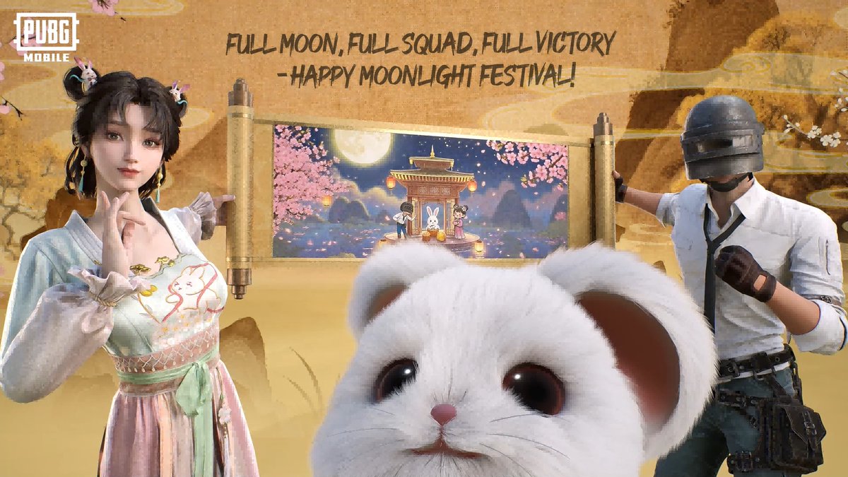 Find the Moon Gazing Pavilion checkpoint until October 12 to celebrate the Moonlight Festival in PUBG MOBILE! 🌕 Supplies and an exclusive Mooncake are also available to loot in the area. What’s more, head on over to our event website to upload your in-game moon pics or photos of the real moon to receive a special moon-gazing blessing on our official channel! 🌕 📲 #PUBGMOBILE #PUBGMSPOOKYSOIREE #PUBGM400 #PUBGMMoonlight