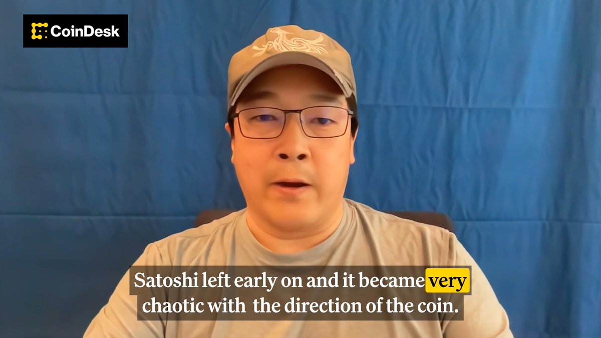 🚨 WATCH: Charlie Lee (Charlie Lee Ⓜ️🕸️) on Bitcoin after Satoshi left: “It became very chaotic with the direction of the coin... Whereas with Litecoin, because I'm around, I can help shape Litecoin's future"