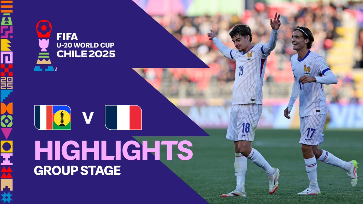 A six-goal performance from France 🇫🇷⚽️ #U20WC