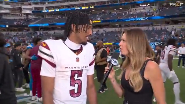 JD5 says everyone on social media can stop talking about the knee brace and that he’s feeling great🫡 🎥: FOX Sports: NFL #RaiseHail