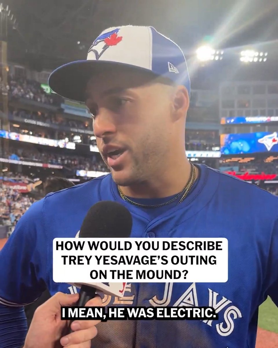 George Springer and the Toronto Blue Jays have taken a commanding lead in the #ALDS 😎