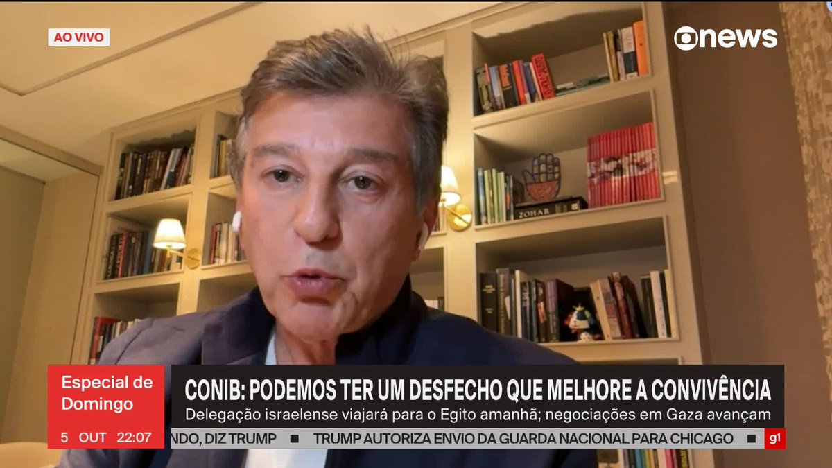 Sem o desarmamento do Hamas, o processo não vai prosperar, diz Claudio Lottenberg , presidente da Confederação Israelita do Brasil.