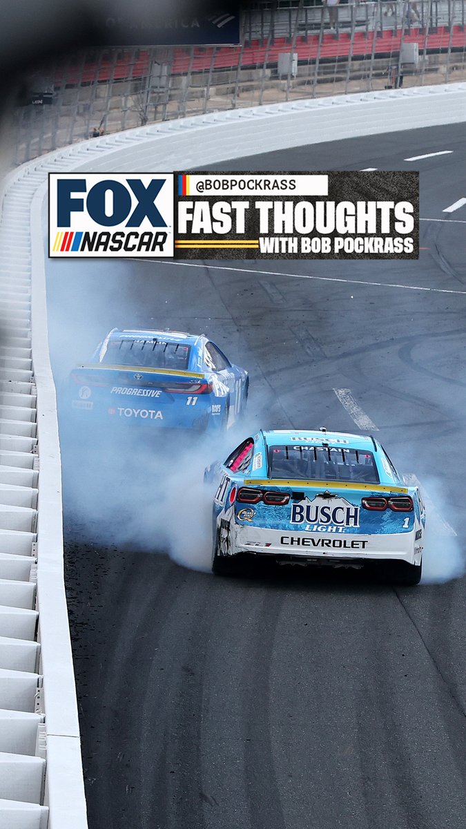 "Should Denny Hamlin not have passed Ross Chastain to knock Joey Logano out of the playoffs?" Fast Thoughts with Bob Pockrass: