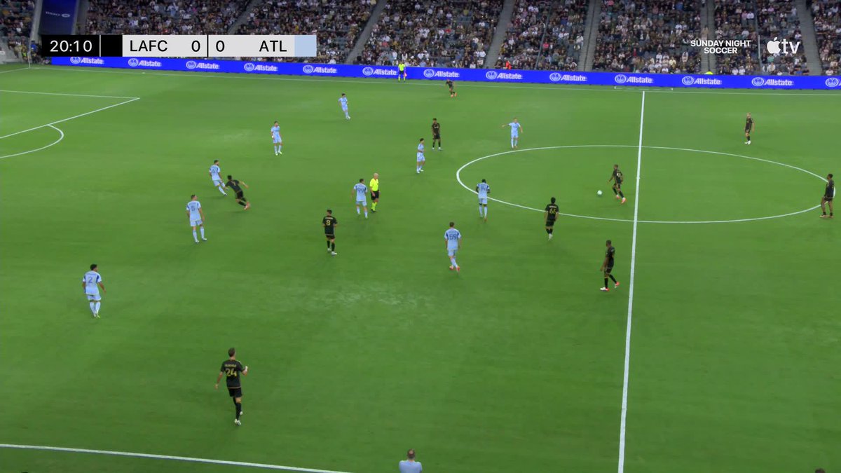 Strong first half from 21-year-old Atlanta United FC goalkeeper Jayden Hibbert. 🧤 📺 #MLSSeasonPass or Apple TV+: