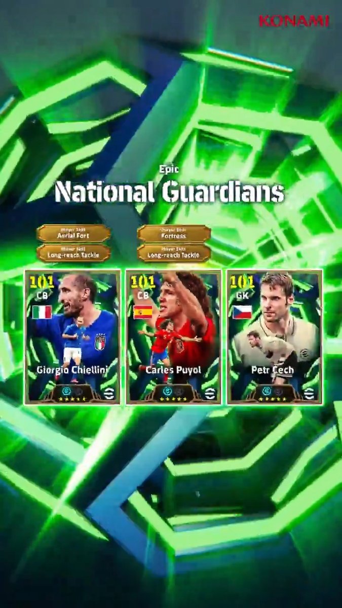 Epic : National Guardians Trailer 🌍📽️ 🇮🇹 Giorgio Chiellini 🇪🇸 Carles Puyol 🇨🇿 Petr Čech #eFootball2026 | #eFootballHUB