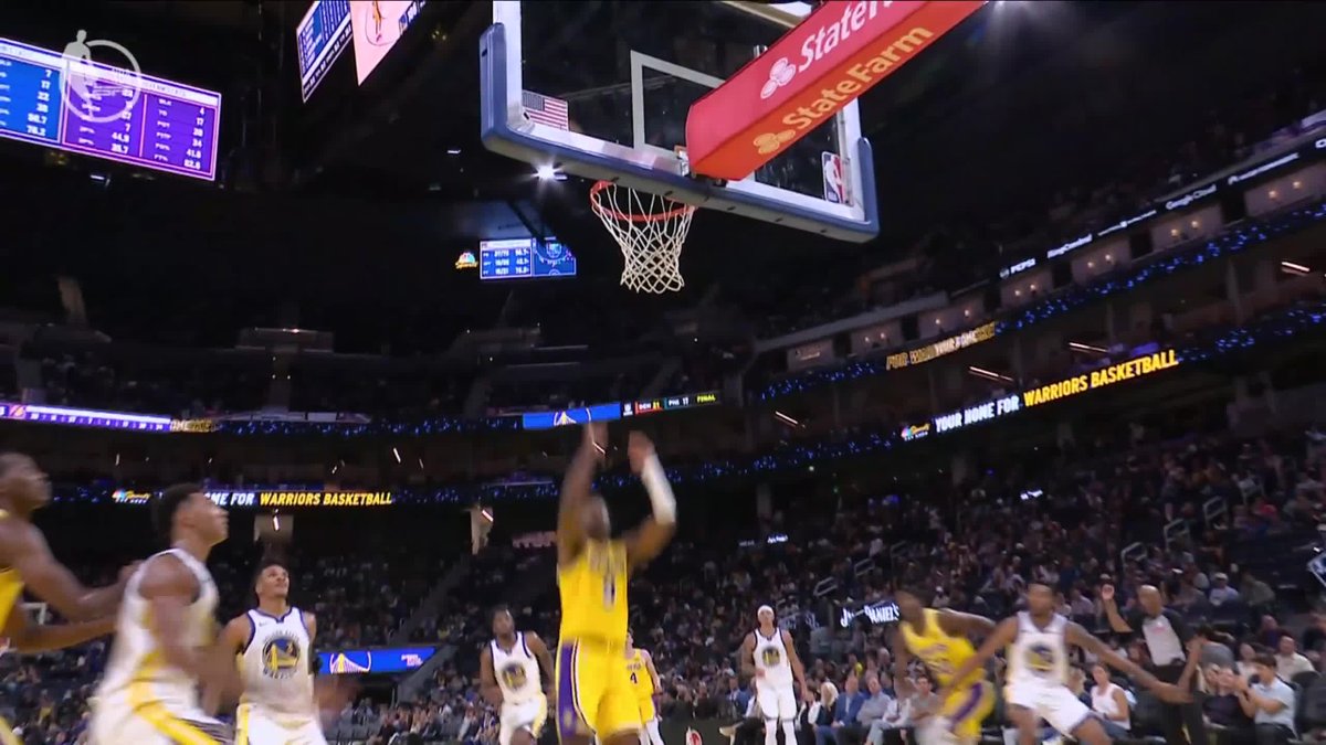 BRONNY WITH THE PUTBACK 🔥