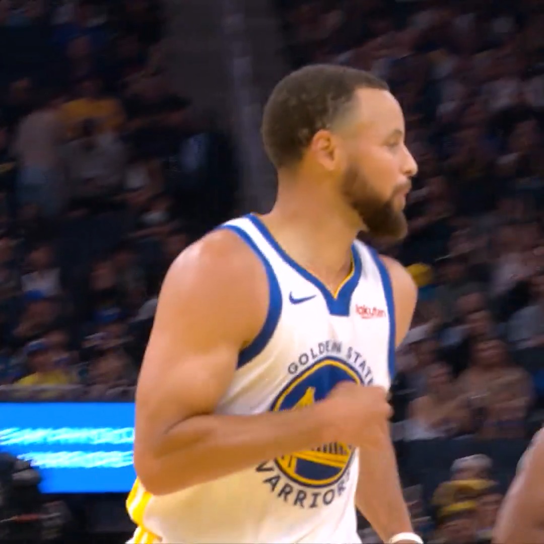 Stephen looked sharp in his preseason debut 📽️