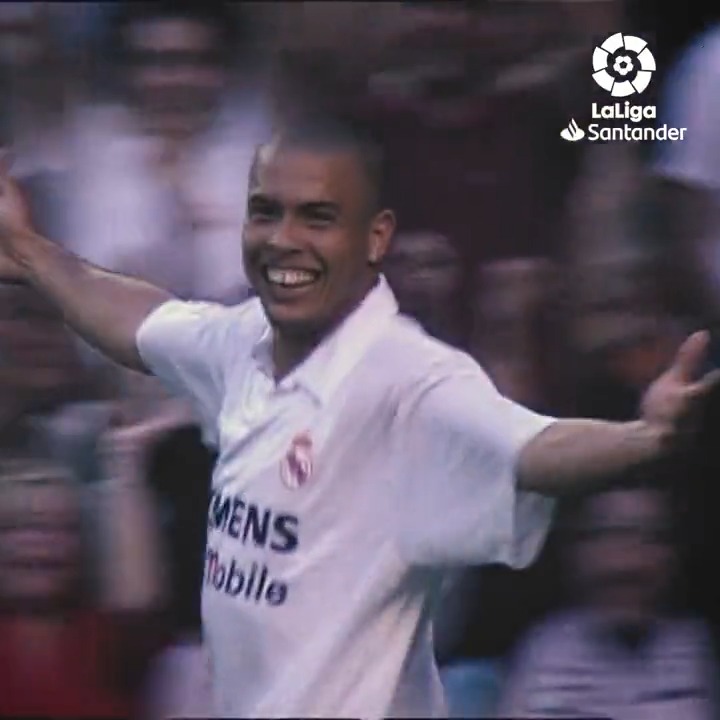🇧🇷⚡️ 23 years ago today, R9 scored a brace on his Real Madrid debut! It took him just 61 seconds to score from the bench. 🤩
