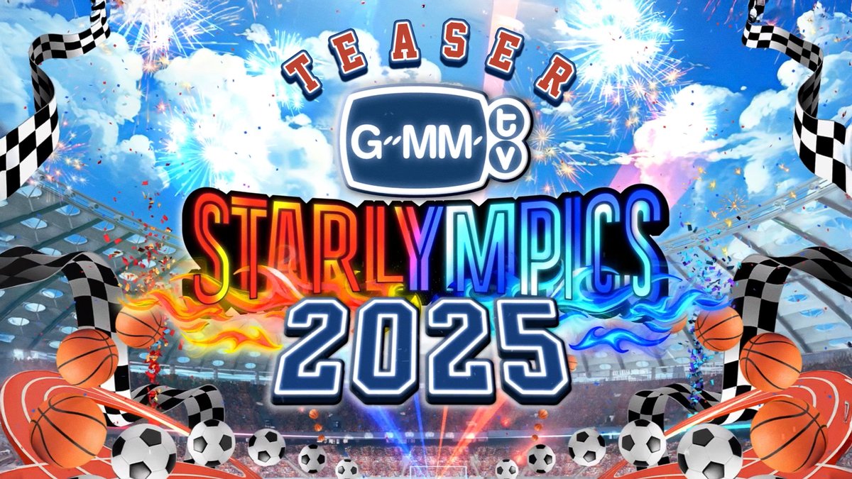 GET READY FORโฆ โGMMTV STARLYMPICS 2025โ ๐ MORE INFORMATION : 7 OCTOBER 2025 #GMMTVStarlympics2025 #GMMTV