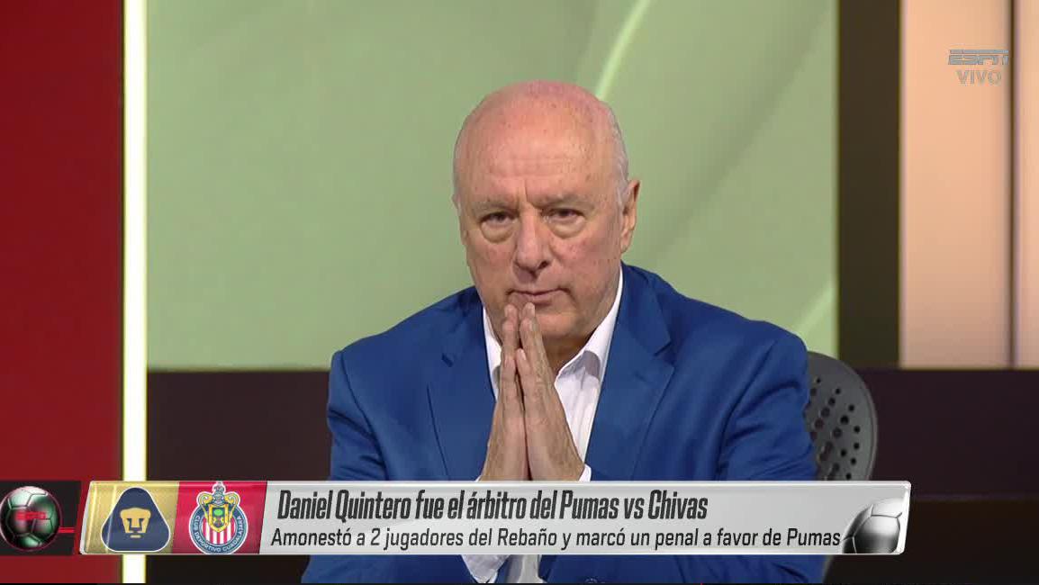 💥 "YO NO LO HUBIERA SANCIONADO NUNCA" 💥 "ESTA JUGADA NO ERA DE VAR, SE HIZO JUSTICIA" 🗣 CONTUNDENTE Eduardo Brizio sobre el polémico penal de Pumas que al final falló Angulo. Ahora por ESPN y #DisneyPlus Premium.