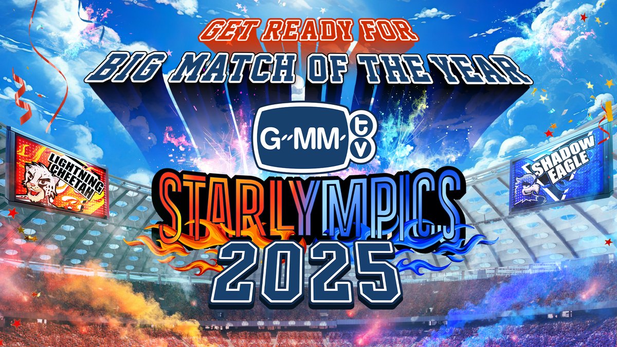GET READY FOR BIG MATCH OF THE YEAR! “GMMTV STARLYMPICS 2025” 🏆 🗓 SATURDAY, 20 DECEMBER 2025 📍 Impact Arena, Muang Thong Thani And worldwide live streaming via TTM LIVE MORE INFORMATION : 7 OCTOBER 2025 #GMMTVStarlympics2025 #GMMTV