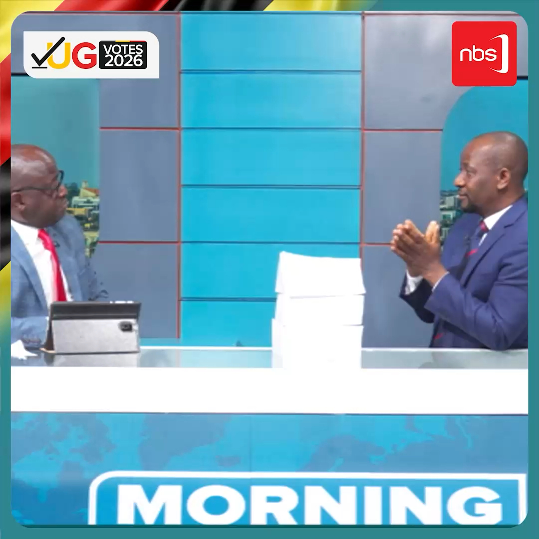 VIDEO: Each of these books I have carried is 4,000 pages. It's just one set of books we must read when we are preparing a budget. - Hon Ibrahim Ssemujju Nganda #NBSMorningBreeze #UgVotes2026 #NBSUpdates