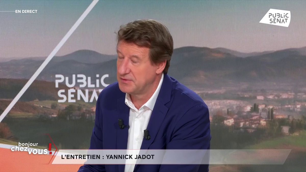 Législatives anticipées : « Pour moi, c’est sans accord avec la LFI. Il doit y avoir un moment de clarification politique. On a besoin d’un combat antifasciste, mais ce n’est pas un projet. » Yannick Jadot #BonjourChezVous