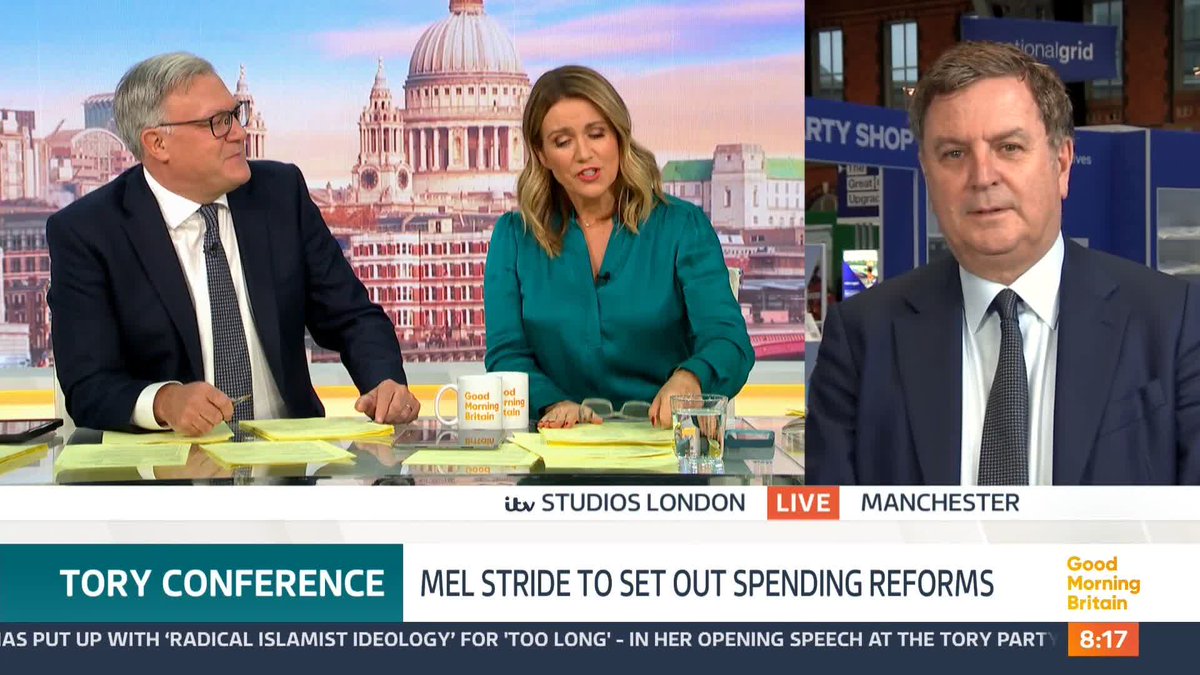 'It was totally unsatisfactory,' says Shadow Chancellor Mel Stride. Susanna Reid questions him over the Conservatives' track record for high taxes and high immigration.