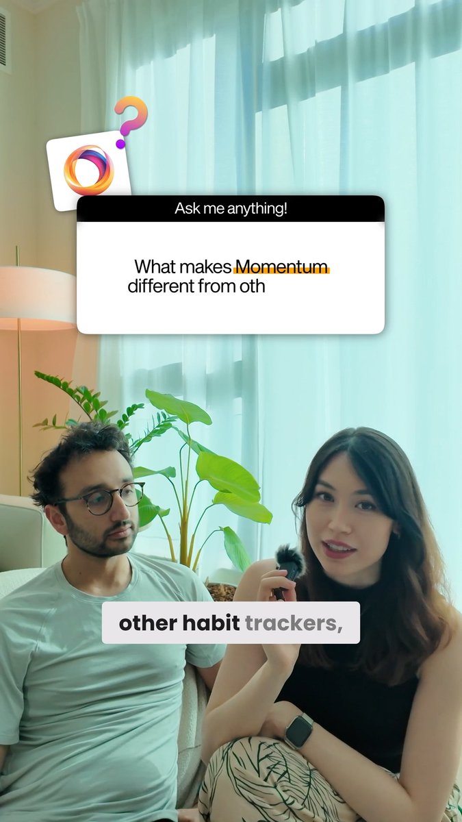 The main difference with our app, Momentum: Energising Habits, is the shared accountability system that is built into the app. When you have accountability, the chance of you achieving your goals is between 6 to 9x higher than doing things alone 💪 So if you’d like to achieve the goals you set out to do or stick to your chosen habits… You can join our squad, use the code ‘UY5YFE’ once you’ve downloaded the app from the App Store (iPhone only, Android coming soon) or you can add the code within the squads feature on the app.