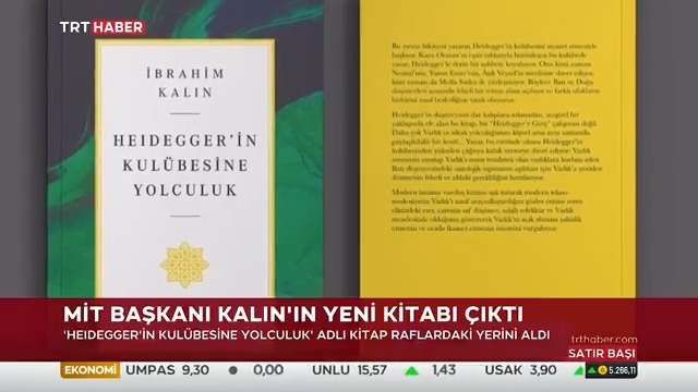 MİT Başkanı İbrahim Kalın’ın "Heidegger'in Kulübesine Yolculuk" isimli yeni kitabı raflarda yerini aldı. Doğu ve Batı düşünceleri arasında felsefi bir temas alanı oluşturan kitap, modern insanın varoluş krizine de ışık tutuyor.