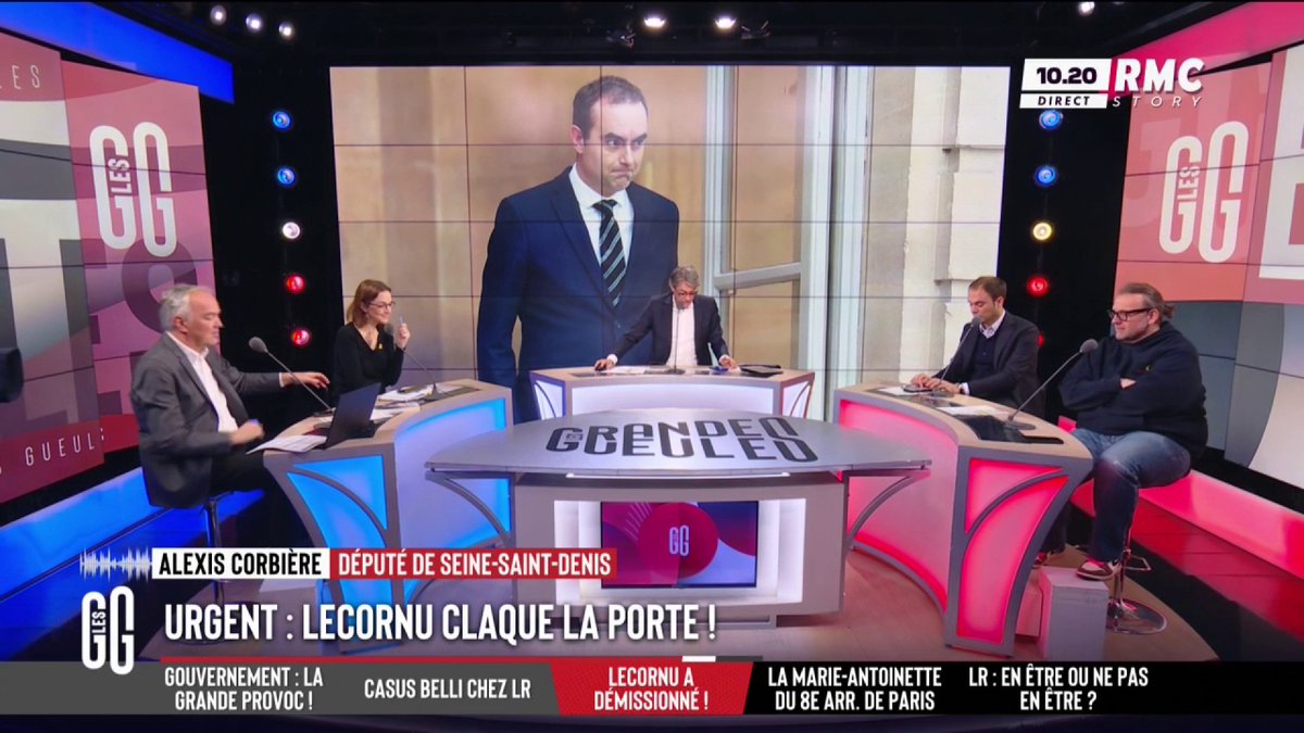 🚨 Lecornu claque la porte. 📞 Alexis Corbière : "Lecornu est minoritaire à l'Assemblée, mais aussi dans la société. Mes propositions, elles sont majoritaires dans la société, ça fait une grosse différence."