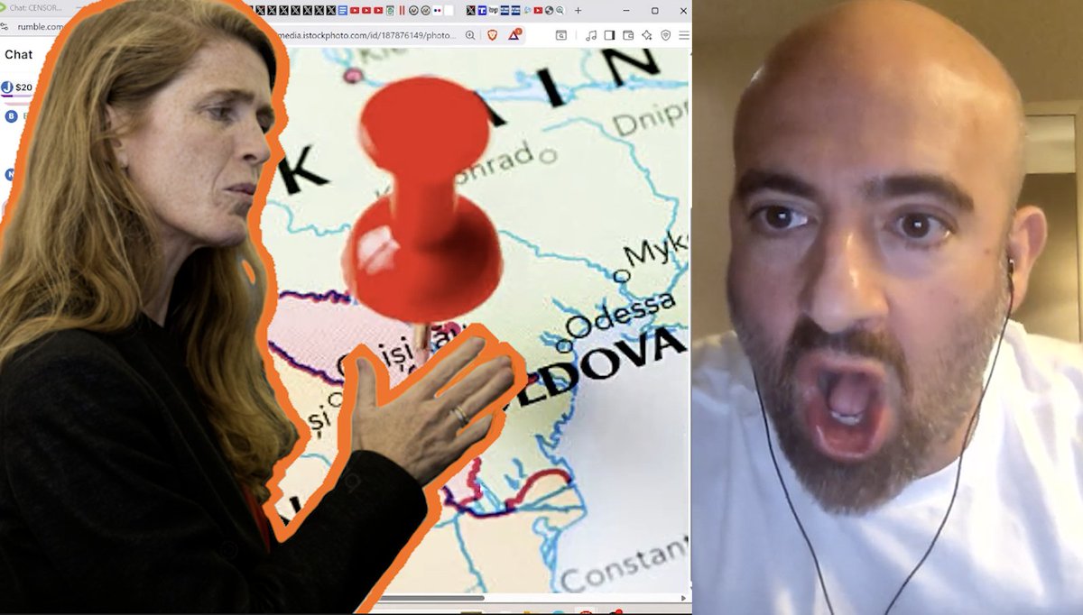 Biden's USAID funded 110 media outlets in Moldova. 110 media outlets. In tiny little Moldova, a microscopic sliver of land between Romania and Ukraine with a population just one quarter of New York City.