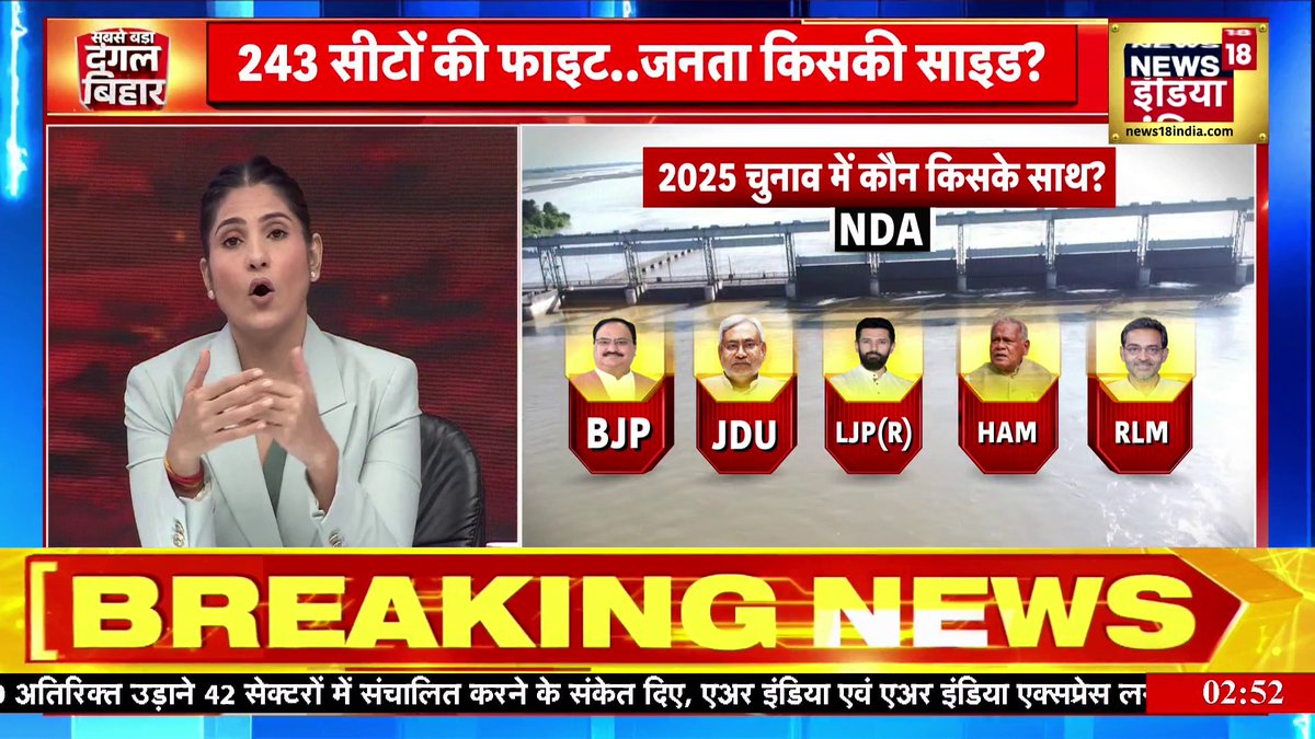 Rubika Liyaquat ने पूछा Mahagathbandhan में CM फेस का पेच क्यों है? #BiharElection2025 #TejashwiYadav #NitishKumar Rubika Liyaquat | Arun Kumar Singh | Niraj Kumar