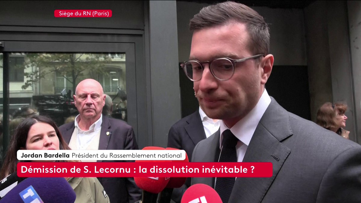 🔴 "Si les Français le veulent, nous sommes prêts à gouverner. S'ils ne le veulent pas, nous serons républicains et démocrates, et nous respecterons leur volonté". 🗣 Jordan Bardella, président du RN. #canal16