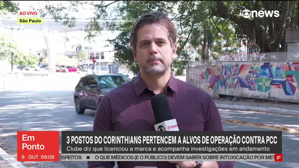 Três postos oficiais do Corinthians funcionam em endereços que pertencem a alvos de uma megaoperação contra o PCC. O levantamento foi feito pelo G1. #GloboNewsEmPonto ➡ Assista à #GloboNews: