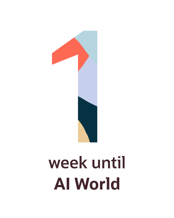 1 week until #AIWorld! Can’t make it to Vegas? Join us from wherever you are—register now for your complimentary On Air pass: