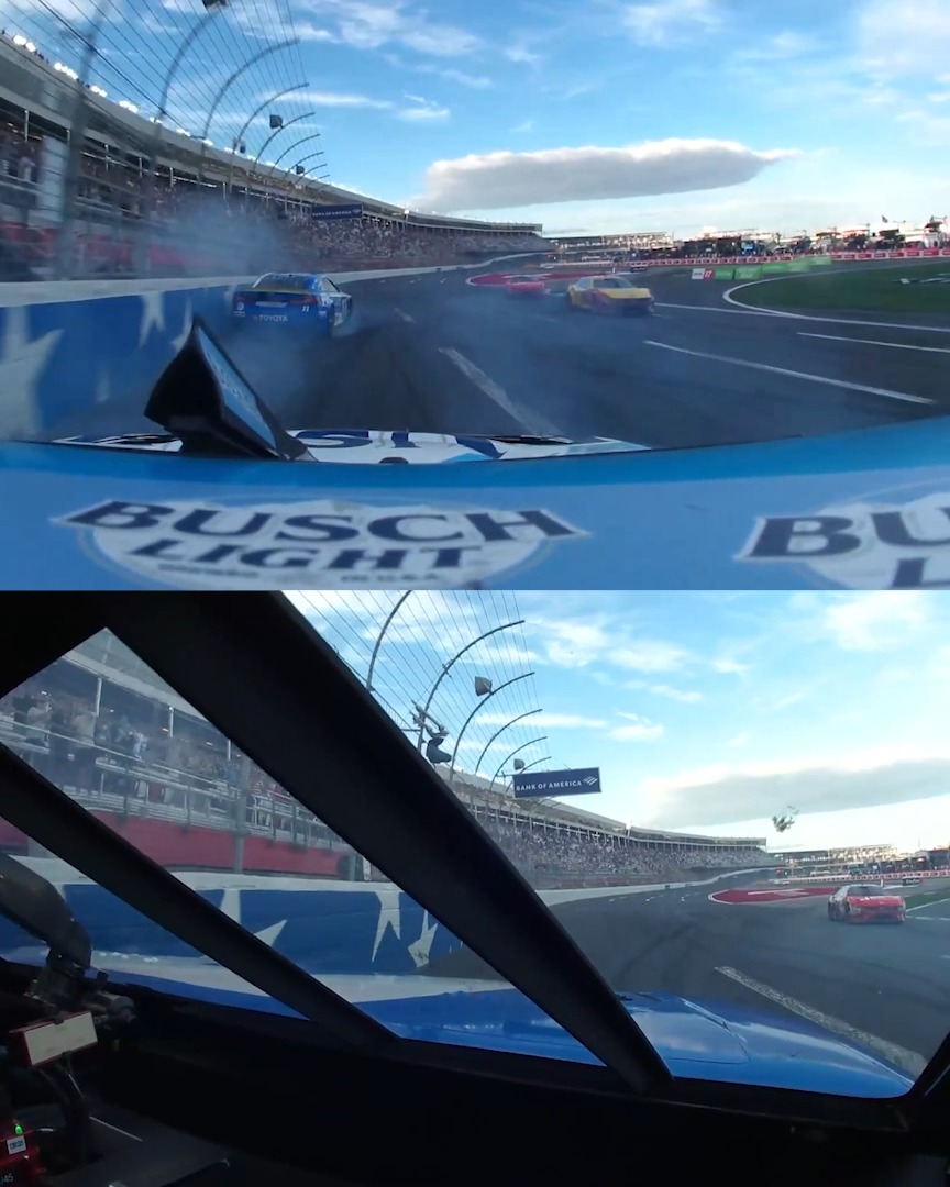 A final corner that changed everything. #NASCARPlayoffs