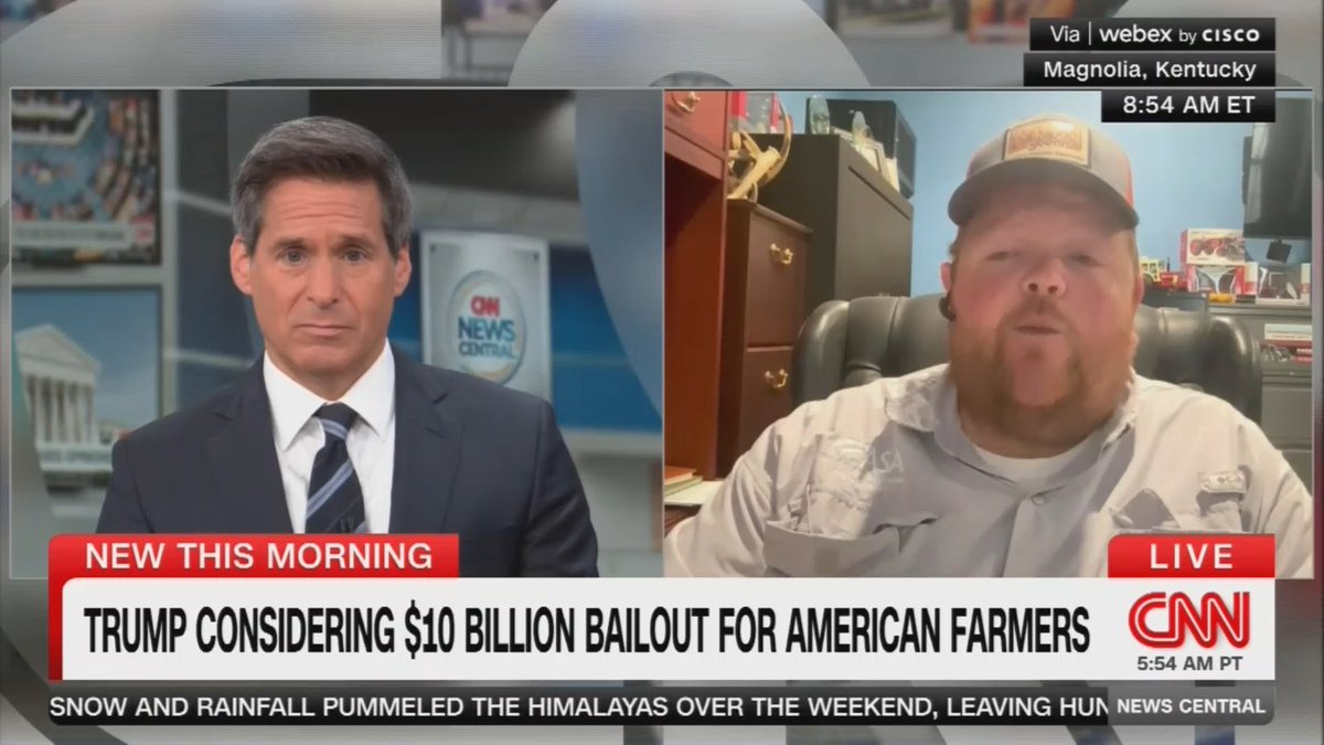 Soybean farmer: The $20 billion that's been proposed for Argentina would be used to halt export taxes on soybeans leaving their country. Basically they would use our taxpayer dollars in order to provide further competition with US soybeans to the Chinese market. I personally don't want to see us giving taxpayer dollars to aid a competitor
