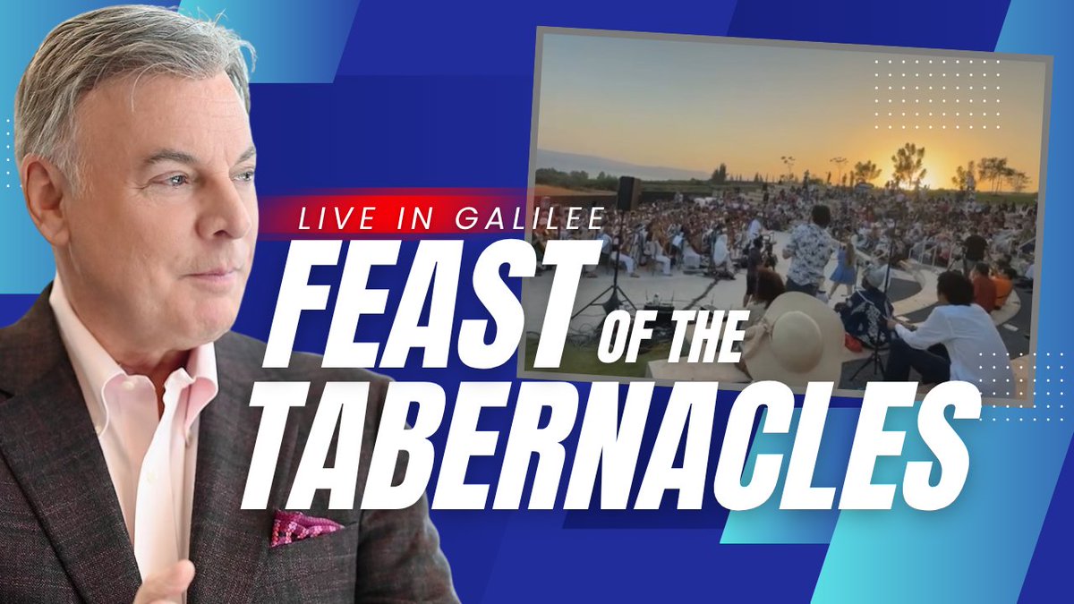 LIVE in Galilee. Nations are gathering in the Feast of Tabernacles and the good news of Yeshua is heard.