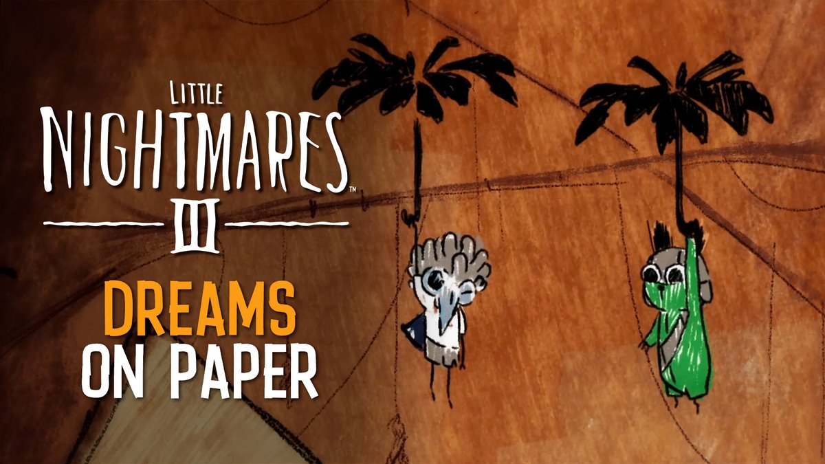 This isn't just a drawing, it's a way to hold the fear still. Will you take the pencil and share the weight together? Pre-order #LittleNightmares III, coming October 10th: