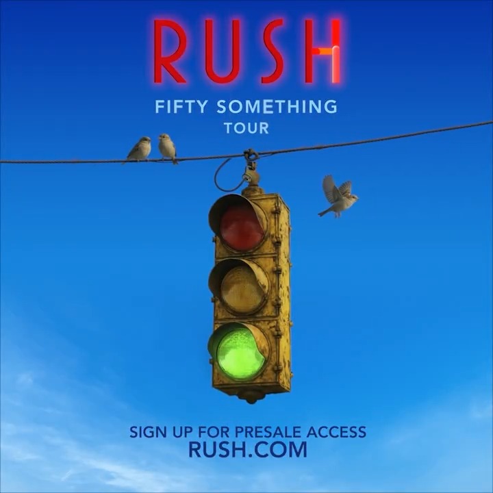 Fifty Something years in the making. ⭐ RUSH (Rush) are back to celebrate the last 50-something years. Sign up now for the Artist Presale thru this Thursday, October 9th @ 11:59pm ET: 🎟️