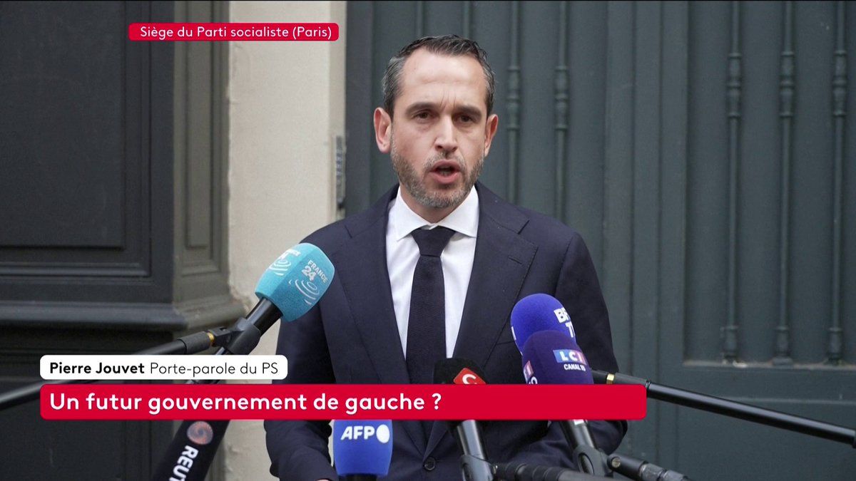 🔴 DIRECT - Le PS appelle le président de la République à nominer "un Premier ministre issu de la gauche et des écologistes". #canal16