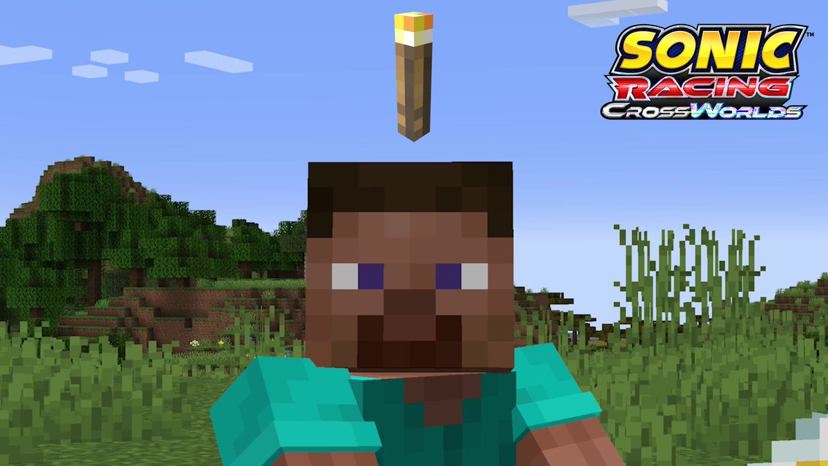 Minecraft is joining the race on October 8th! The Minecraft Festival kicks off October 9th at 8:00pm (ET) and goes until October 11th at 7:59pm (ET). You can join in even if you don't have the pack! Sonic Racing: CrossWorlds is available now!