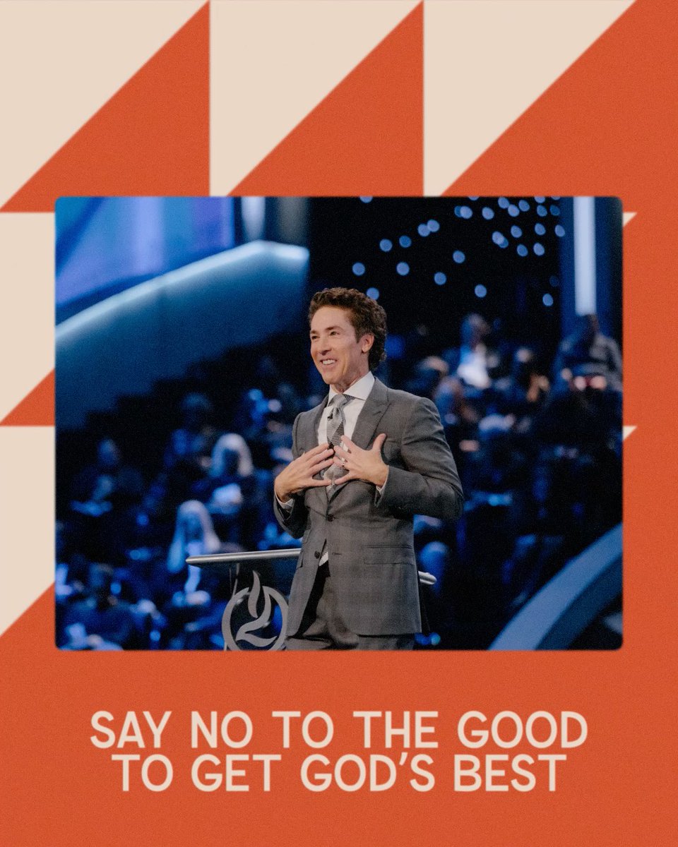 You will never see your greater yeses without saying no to certain things. If you’ll be uncomfortable now, later you’ll look back and know it was worth it. When you see where God takes you, you’ll be glad you said no. Listen to this new message from Joel! "The Power of No":