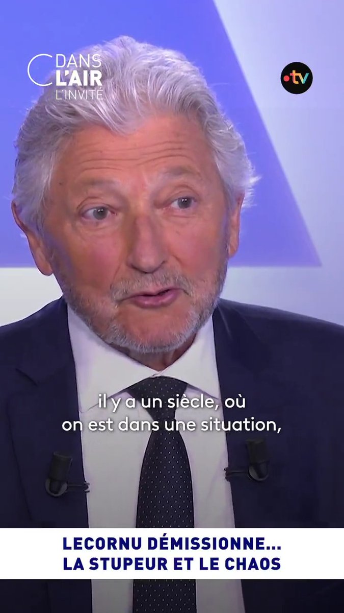 "SI #Macron dissout l'#AssembléeNationale, il y aura des #élections qui auront lieu dans un contexte totalement différent qu'en 2024, car à l'époque personne n'avait compris cette #dissolution, et on avait alors voté un peu n'importe comment !" Rousseau Dominique, invité #cdanslair