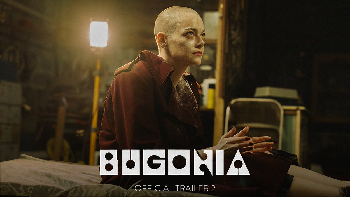 "A modern masterpiece." Tickets are on sale now for BUGONIA. In select theaters October 24, everywhere October 31.