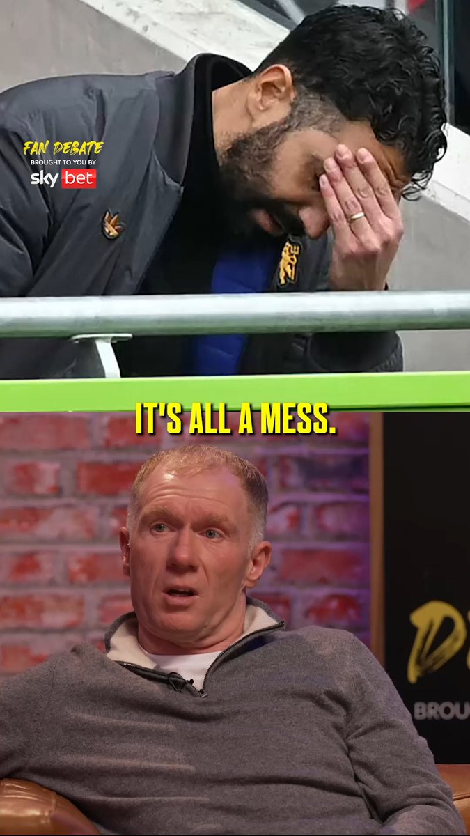 "Get Wazza and Scholsey in!" 😂 Amorim gets the win, but Adam wants the old guard back! 🔴 The Fan Debate returns tomorrow! ⚡️