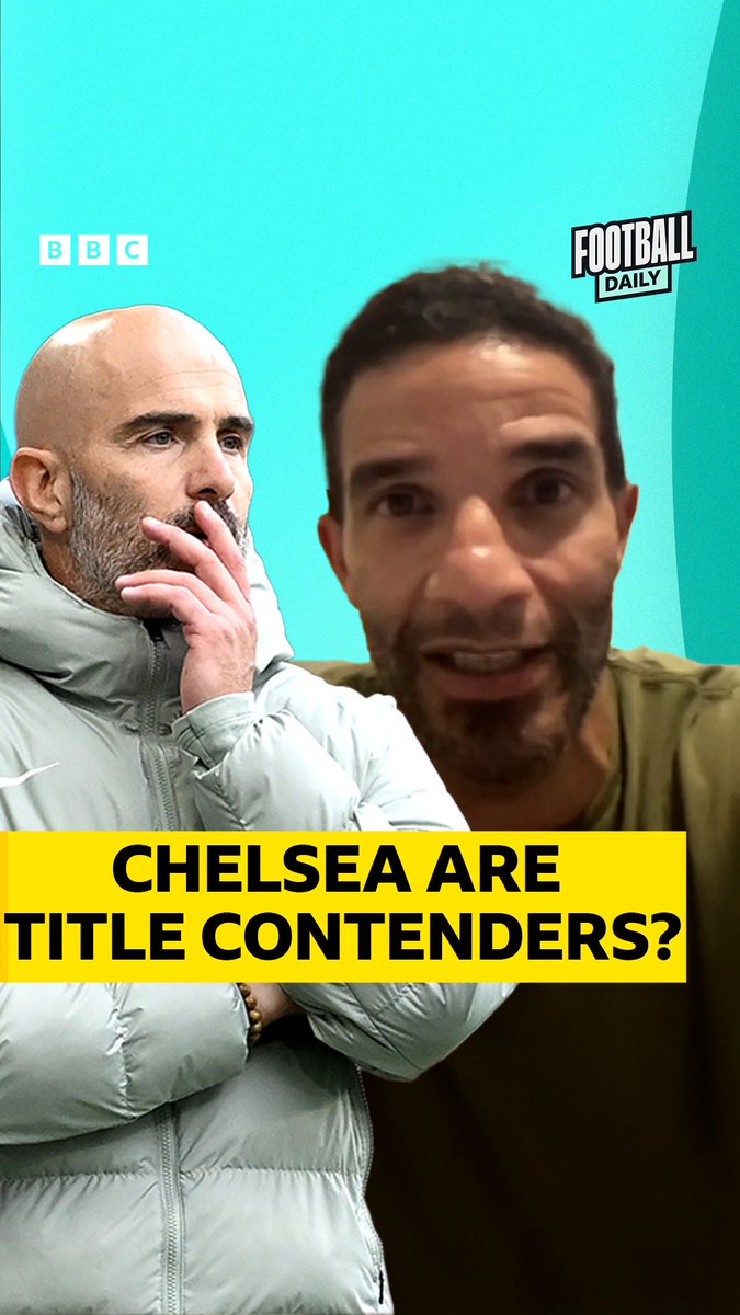 “Chelsea are genuine title contenders.” 🏆 🔵 David James is backing the Blues to be in the mix come May #BBCFootball #CFC