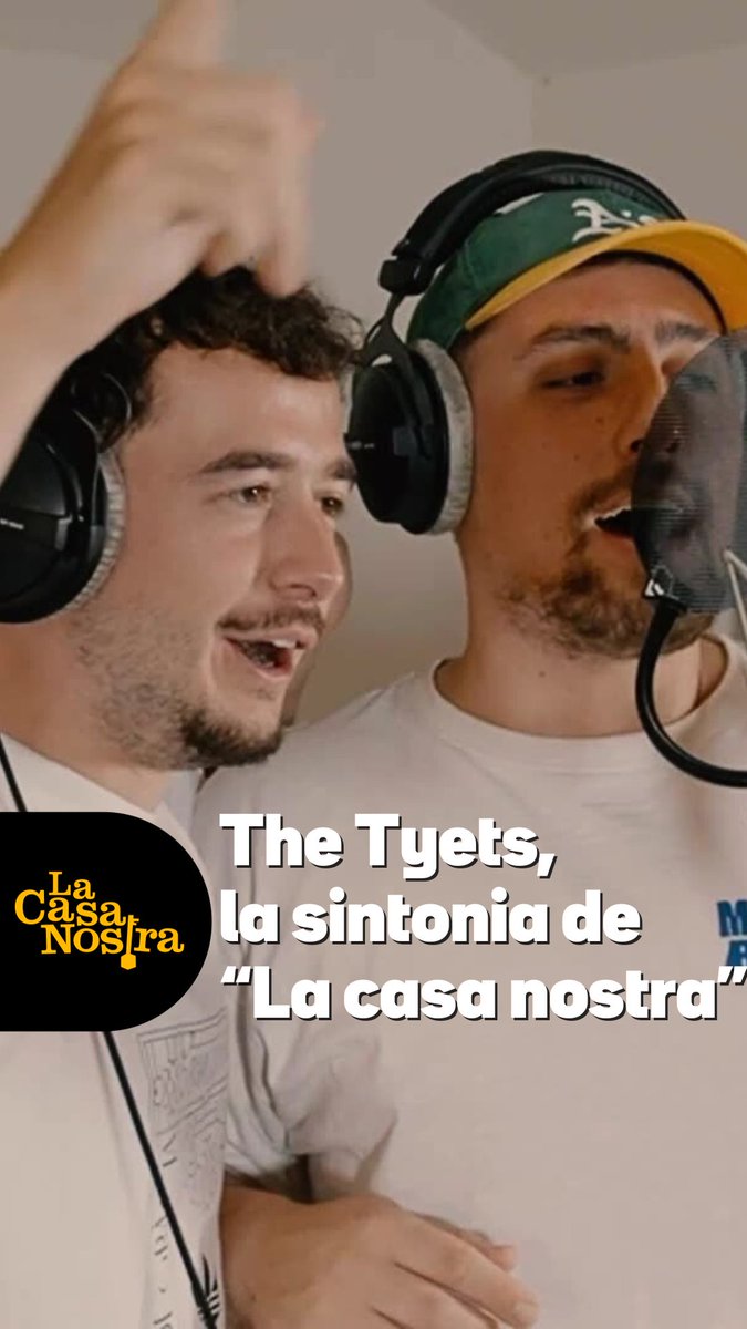 The Tyets 🤝🏽 "La casa nostra" 🏠 El mític grup mataroní posa la sintonia a la nova sitcom de Dani de la Orden i Oriol Pérez. No te la podràs treure del cap! Recupera la cançó sencera a YouTube 📲 I el 22 d’octubre, estrena de la sèrie a la plataforma 3Cat💥 #LaCasaNostra3Cat