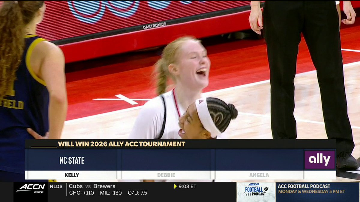 Who will win the ACC championship? The Nothing But Net crew is all in on the Wolfpack ๐ NC State WBB ๐บ๐