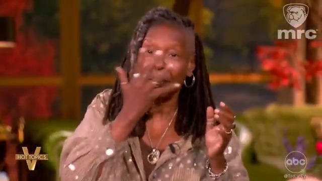 🚨 NEW: Whoopi Goldberg calls on people to darken their skin with "cocoa butter" and "sitting in the sun," then go to the Super Bowl to confuse ICE - which will be there during Bad Bunny's performance. "Give yourself a Latin accent." 🤯