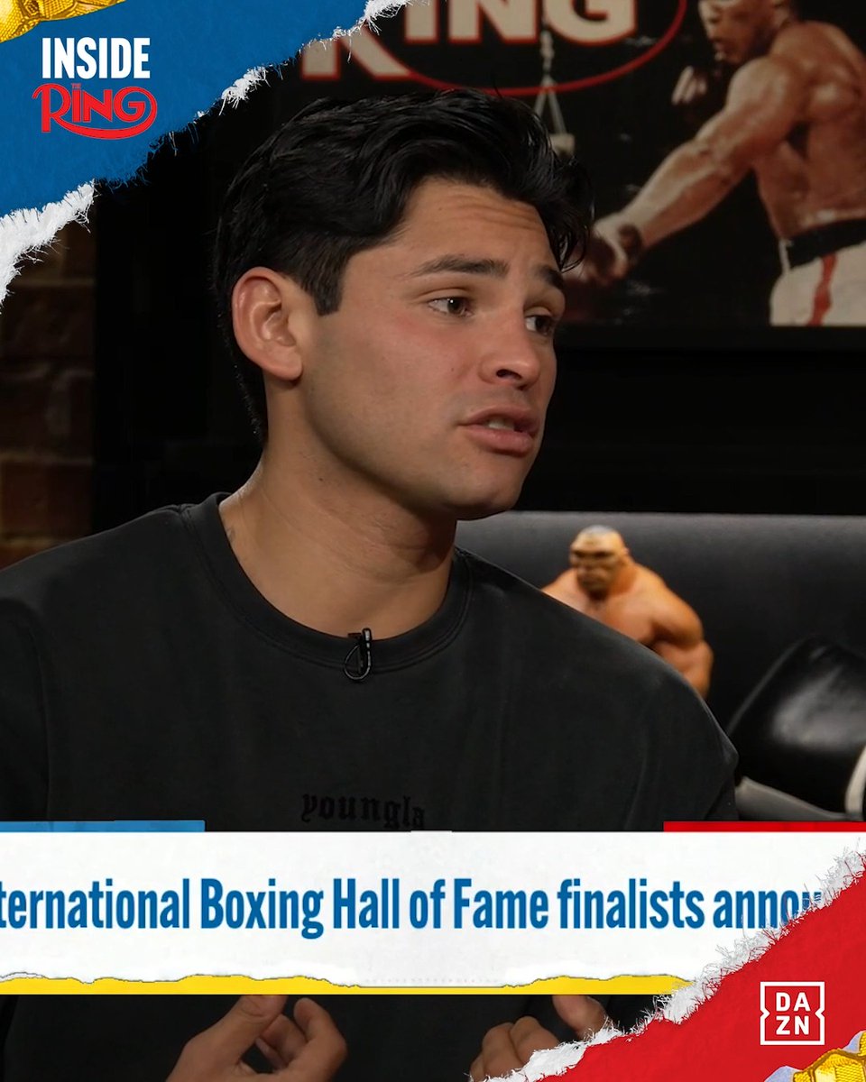 Ryan Garcia doesn’t believe Gennady Golovkin deserves a spot in the Hall of Fame 😳 #InsideTheRing LIVE NOW exclusively on DAZN 📺