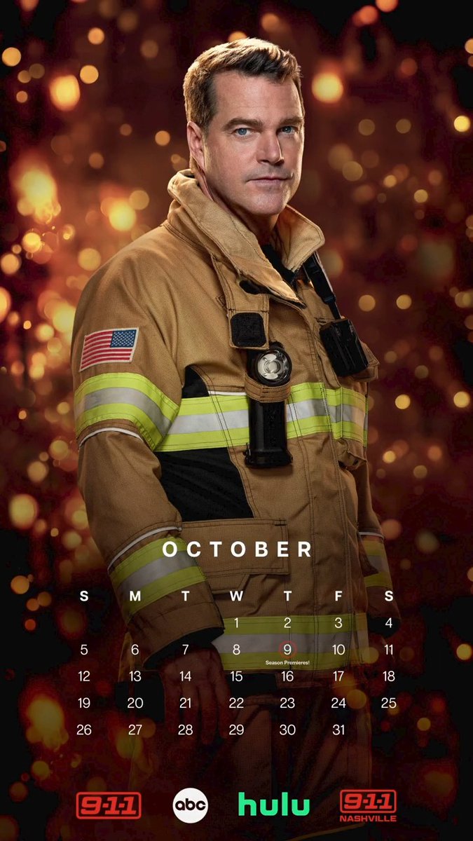 The only calendar I need for 2025-2026. Thank you, #911onABC and @911Nashville.