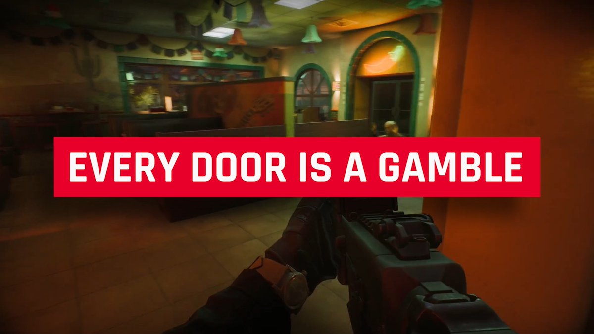Every door is a gamble. What's behind door #1