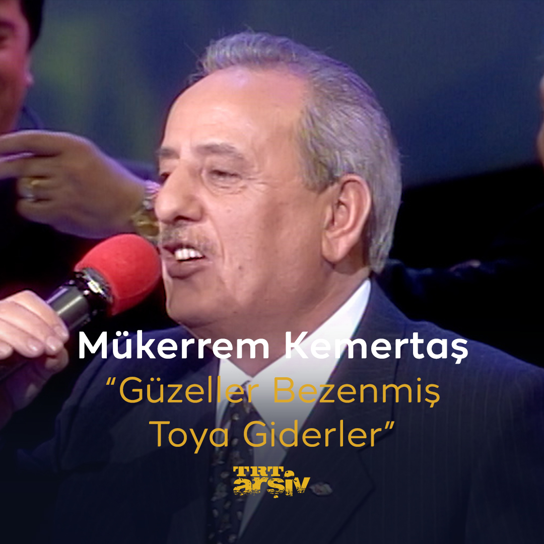 #Erzurum türküleriyle hafızalarda yer bulan usta sanatçı Mükerrem Kemertaş’tan “Güzeller Bezenmiş Toya Giderler” türküsü sizlerle. 🎵