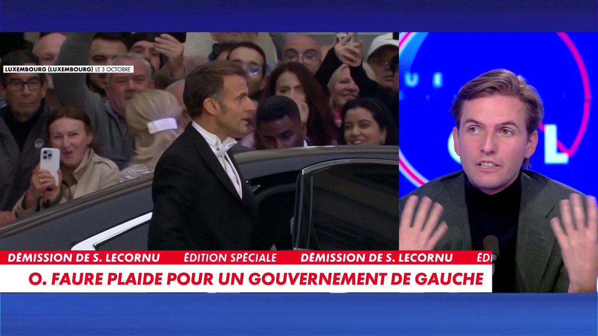 «La peur d'Emmanuel Macron n’est pas de démissionner mais de ne pas pouvoir revenir en 2032», affirme Erik Tegnèr dans 100 % Politique