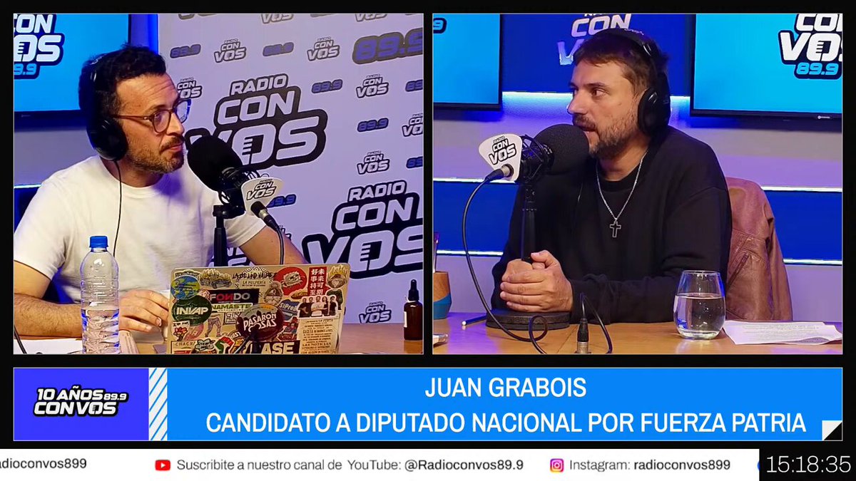Hoy Juan Grabois me contó cómo es el “triángulo de merca” entre Espert, Milei y Oneto. Fue en Pasaron Cosas🤷‍♀️🤷‍♂️.